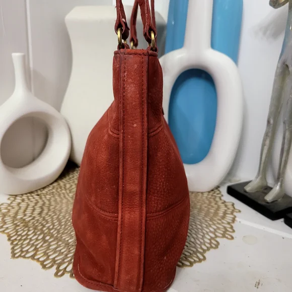 Vintage COACH Tribeca Tote In Copper 4393 - Picture 5 of 16